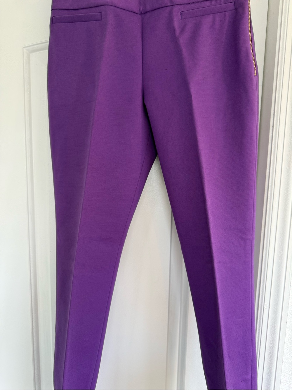 kate spade Purple Ponte Ankle Pants